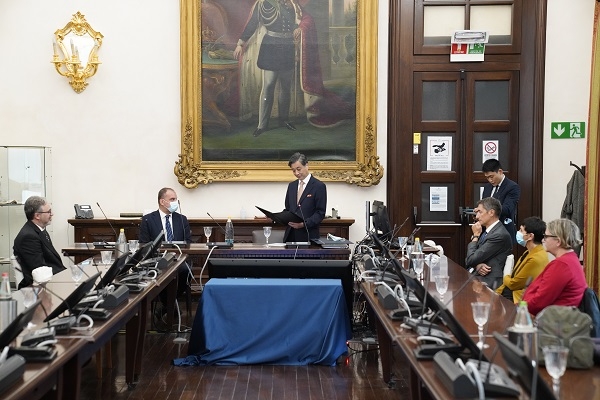Riconoscimento al Prof. Coci
