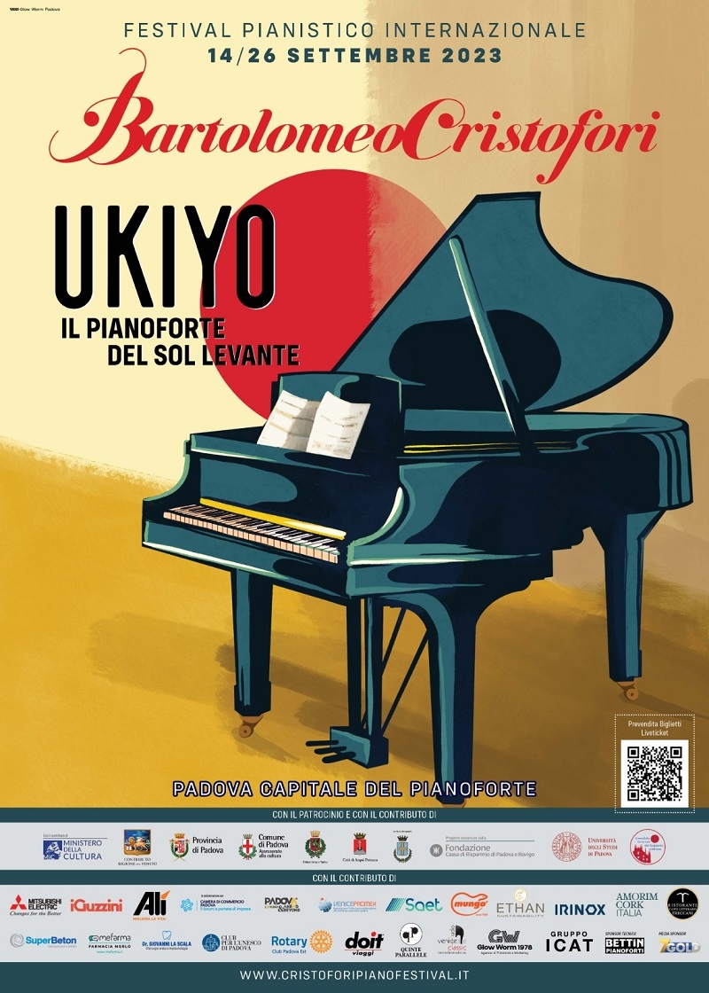Festival Pianistico Internazionale Bartolomeo Cristofori<br>UKIYO - il pianoforte del SOL LEVANTE