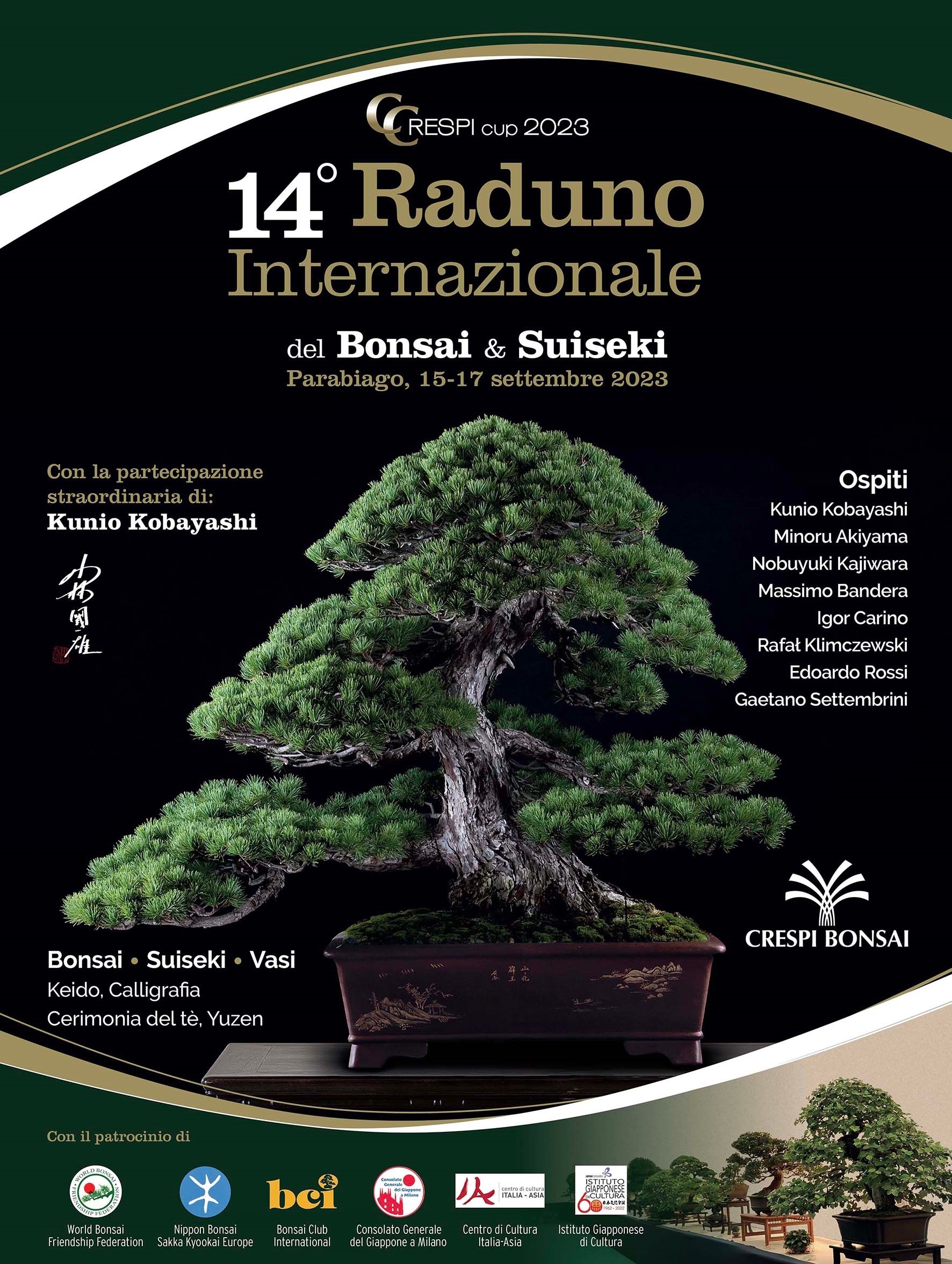 14° RADUNO INTERNAZIONALE<br>del Bonsai & Suiseki