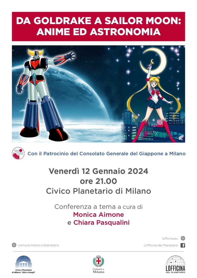 Da Goldrake a Sailor Moon. Anime e Astronomia
