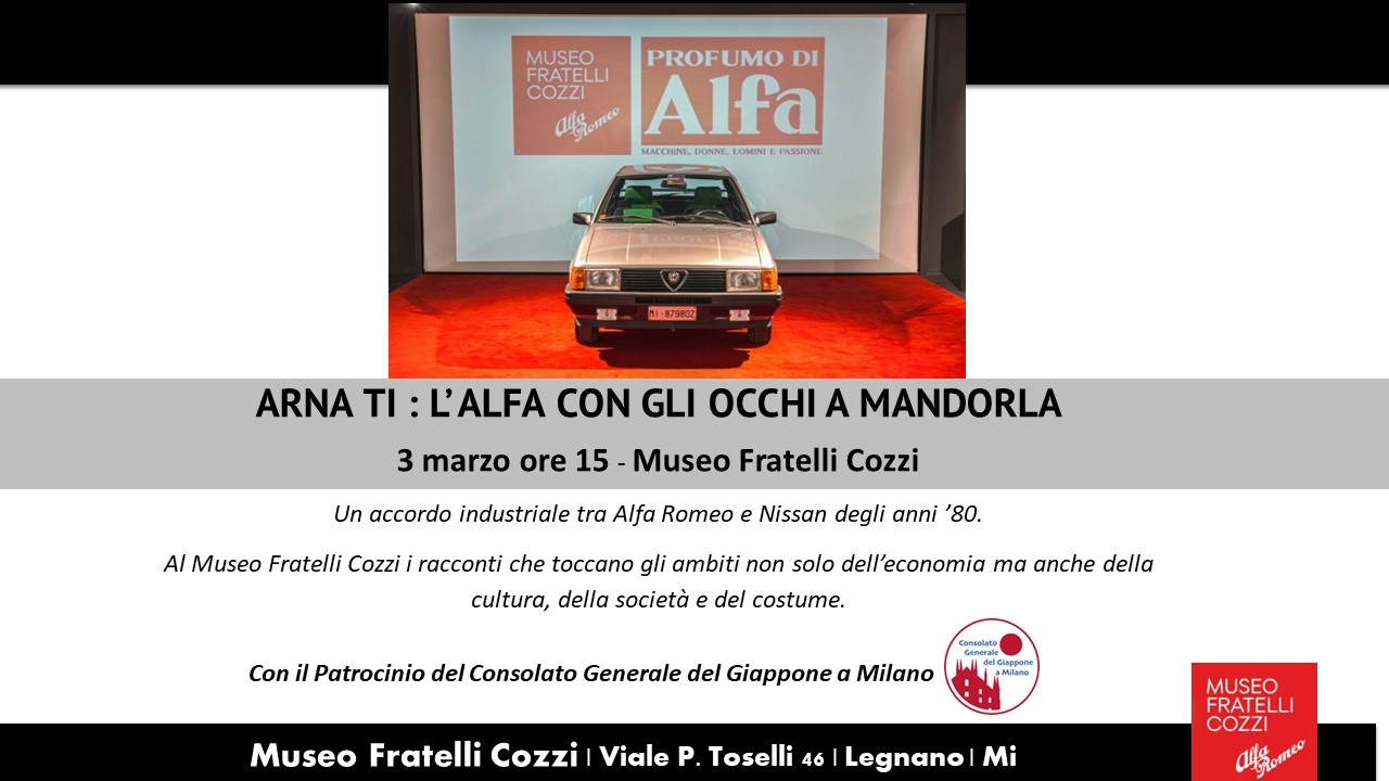 Arna Ti: l'Alfa con gli occhi a mandorla