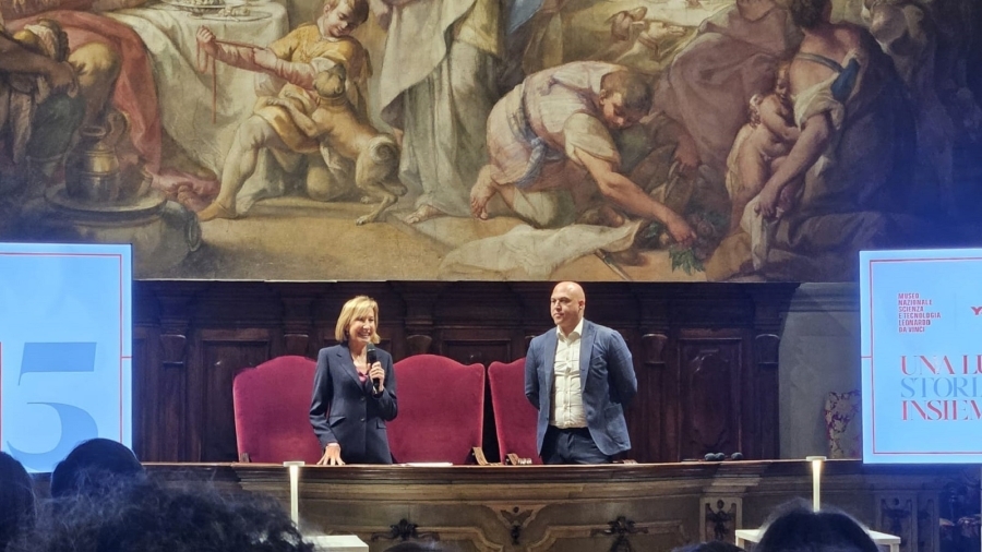 ヤクルト・イタリアとレオナルド・ダヴィンチ国立科学技術博物館パートナーシップ15周年記念イベント