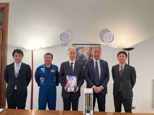 宇宙航空研究開発機関（JAXA）理事長との面会